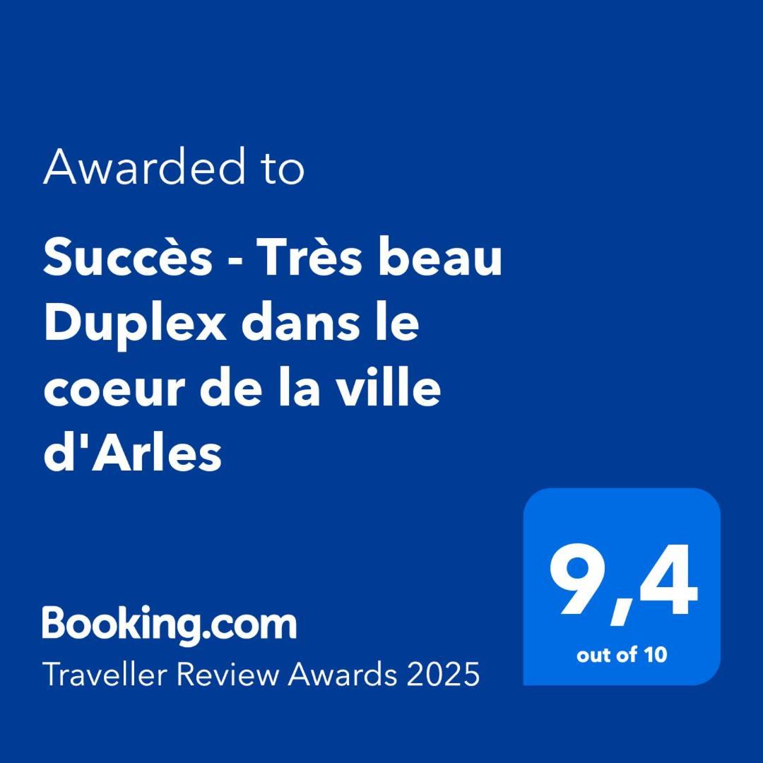 Succes - Tres Beau Duplex- Coeur D'Arles- Climatisation Apartment Bagian luar foto
